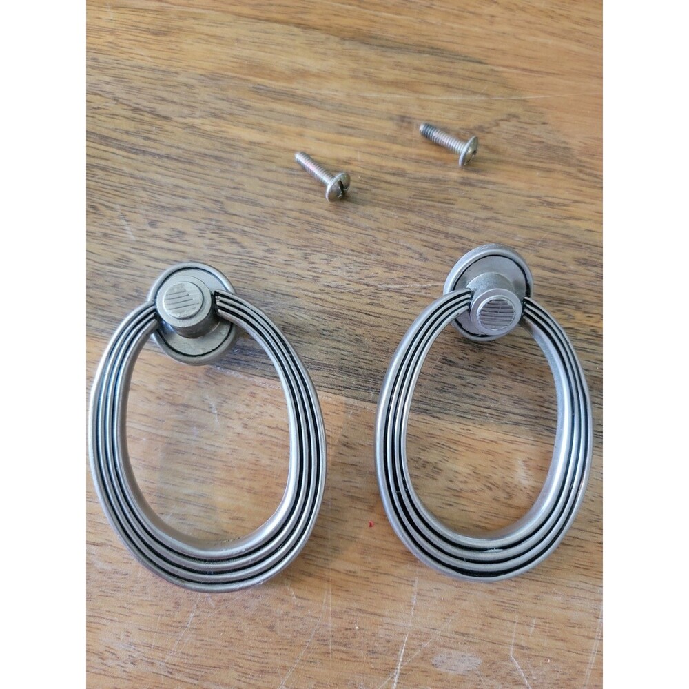Set of 2 high Quality drawer pulls. 3" longVery nice quality. They have some...